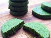 Una foto de galleta de matcha
