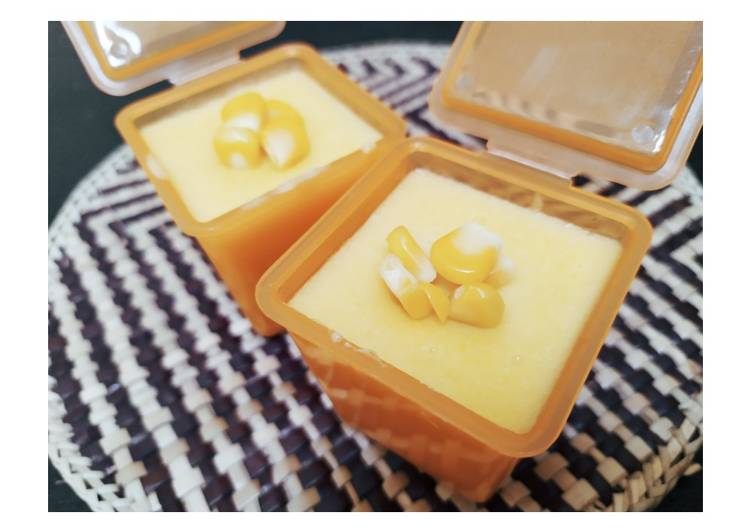 Resep Puding jagung santan 10m+ yang Menggugah Selera