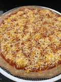 Pizza integral crujiente (base)