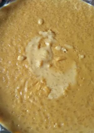 A picture of Nalengurer  payesh (date palm jaggery kheer).