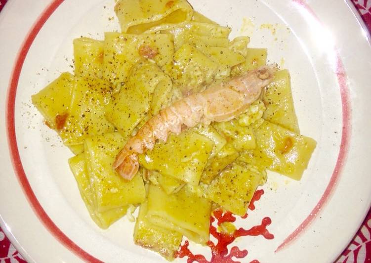 Calamarata di scampi