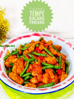 Foto resep Oseng Tempe Kacang Panjang