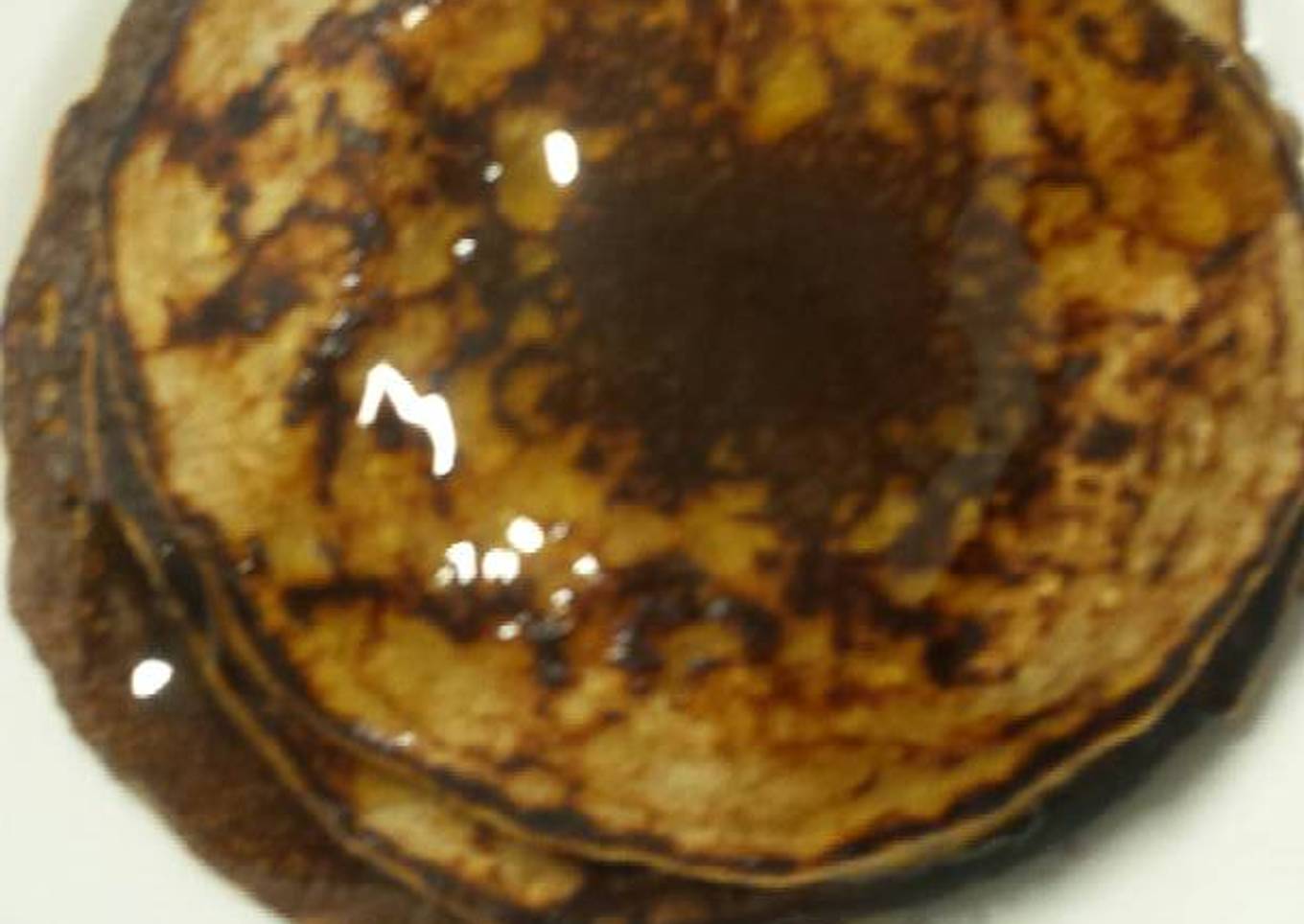 Tortitas-hot cakes- de plátano y avena