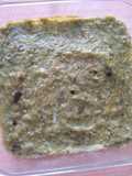 Budín de colas de acelga