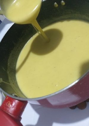 صورة لوصفة حساء البطاطا والجبن