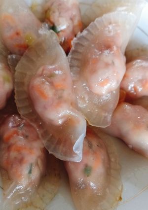 Hình của món Bánh xếp hấp.