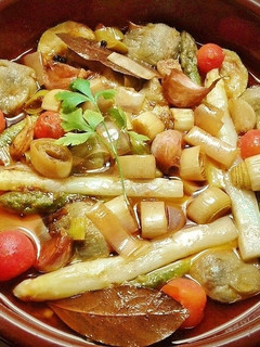 Una foto de Verduras en escabeche