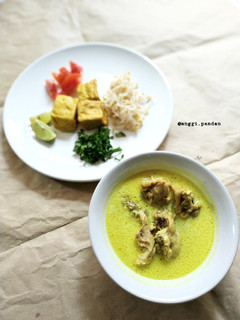 Foto resep Soto ayam kuah santan