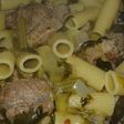Guiso de mostacholes (sin gluten) y osobuco