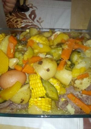 Una foto de Puchero hecho en olla a presión