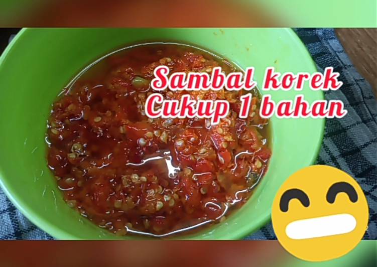 Bagaimana Membuat Sambal korek cukup 1 bahan Anti Gagal