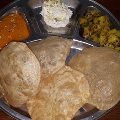 A picture of Special veg thali.