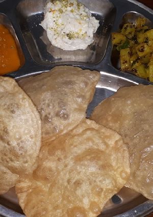 A picture of Special veg thali.
