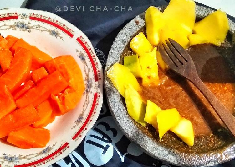 64).Rujak Mangga dan Pepaya (Tengah Malam) 🤠