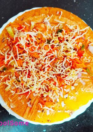 A picture of Khakra cheese sandwich.