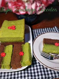 Foto resep Lapis Surabaya Greentea