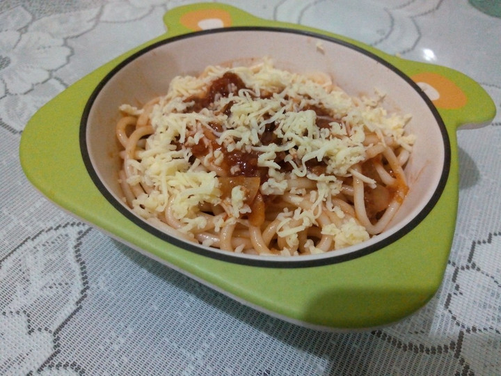 Resep: Spaghetti saus bolognese ala bunda Enak