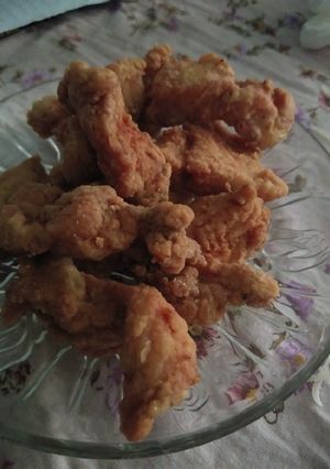 Foto resep Simple chikcen pop corn