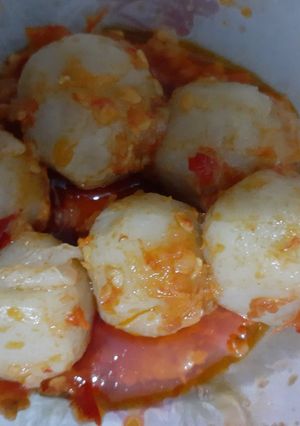 Foto resep Cilok balado njerrit