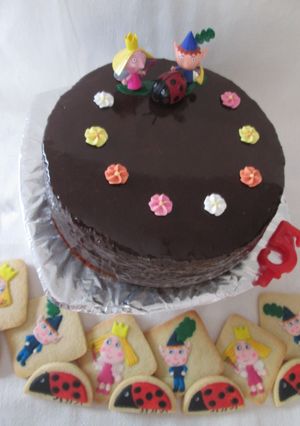 Una foto de Tarta dos chocolates