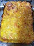 Tortilla de coliflor con champiñones