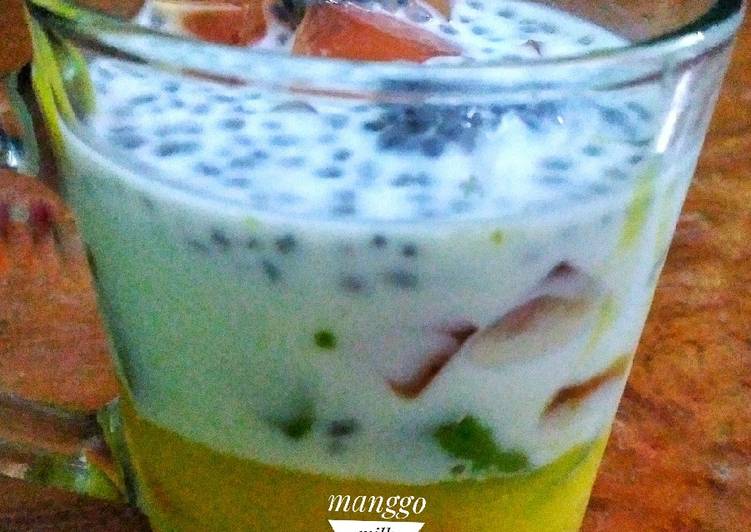 Resep Manggo Milk Jelly Anti Gagal