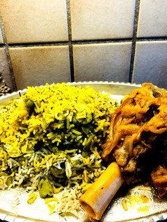 عکسی از دستور باقالى پلو با ماهيچه 😍😍😍