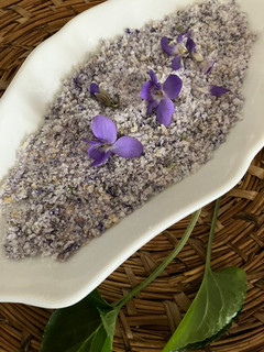 Una foto de Azúcar de violetas