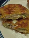 Milanesas de Pollo Rellenas de muzzarella y panceta