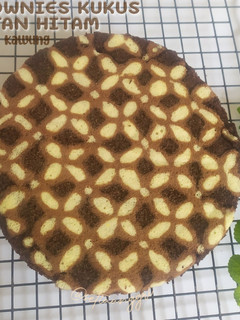 Foto resep Brownies Kukus Ketan Hitam motif Batik