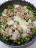 Piselli con Tonno e Scamorza