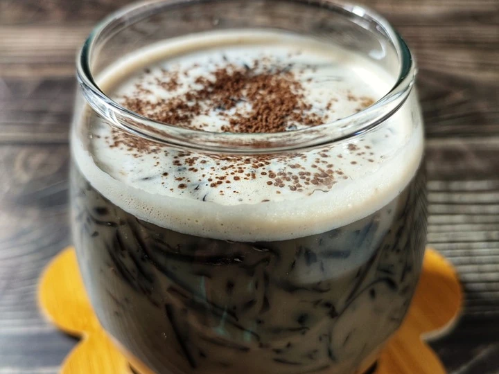 Cara Gampang Membuat Resep Es Cappuccino Cincau yang Lezat Sekali Anti Ribet, Mantap
