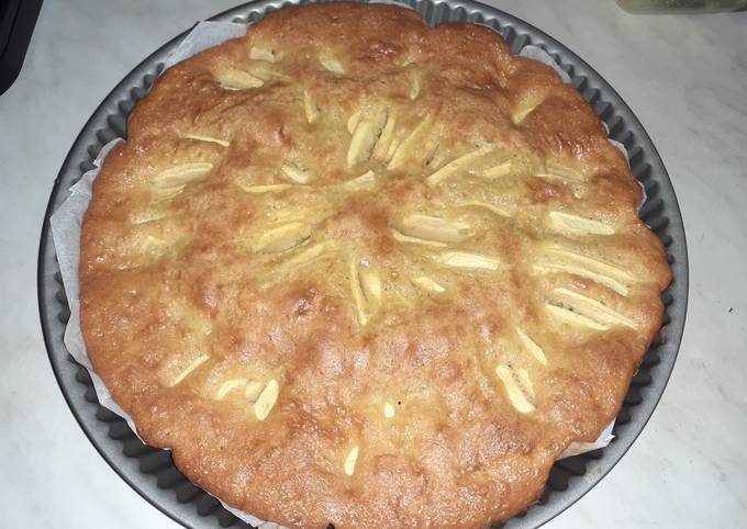 Modo semplice a Preparare Veloce Torta di mele e mascarpone