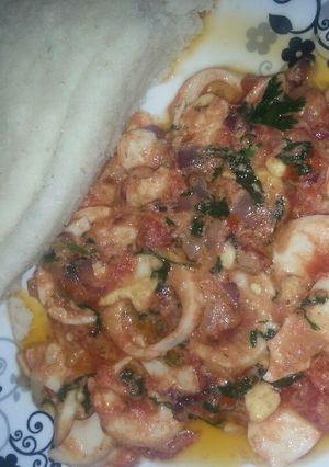 A picture of Fried boiled egg stew # local food contest_Nairobi West.