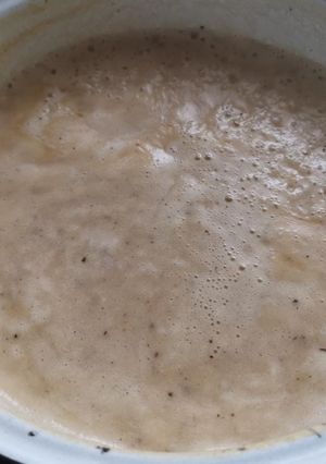 Una foto de Crema de papa