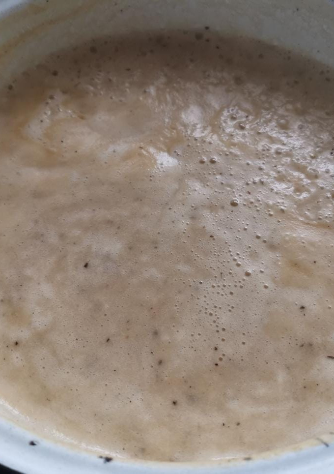 Una foto de Crema de papa