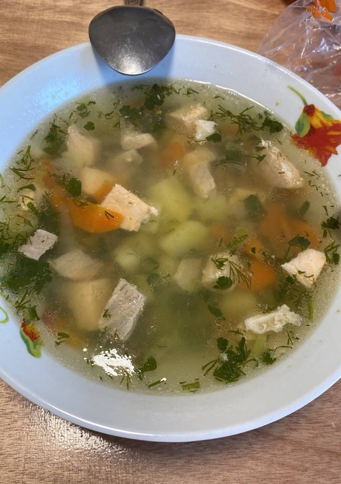 Юшка з лосося