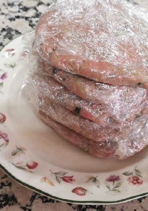 Una foto de Masa para hamburguesas caseras