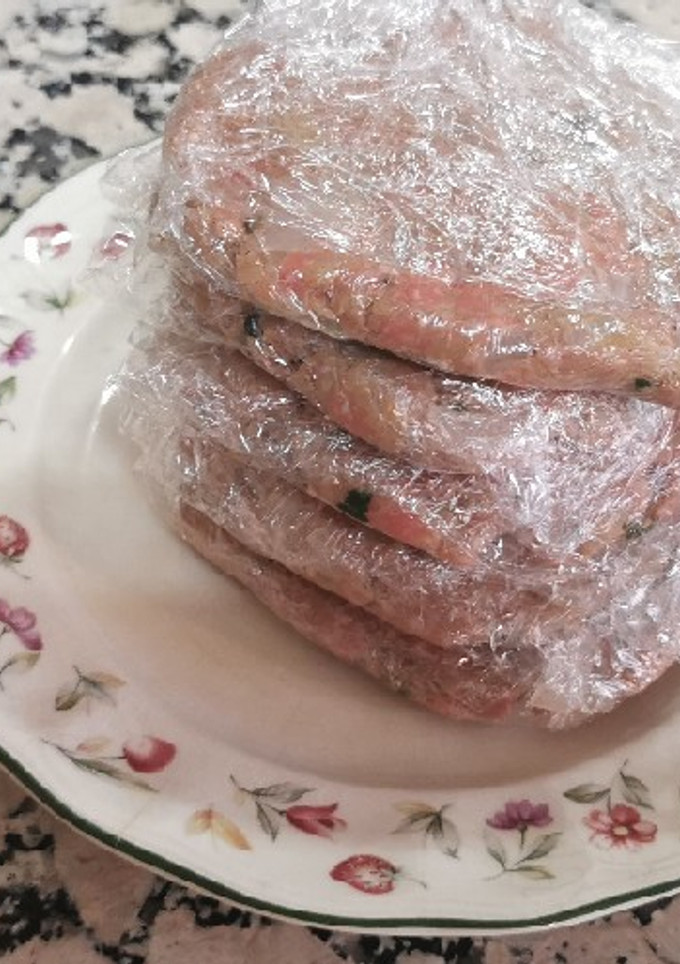 Una foto de Masa para hamburguesas caseras