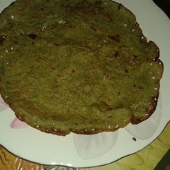A picture of Whole moong dal cheela.