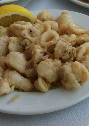 Φωτογραφία της συνταγής Καλαμαράκια Τηγανητά