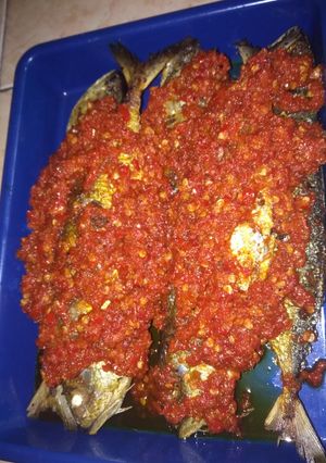 Foto resep Ikan kembung goreng sambel