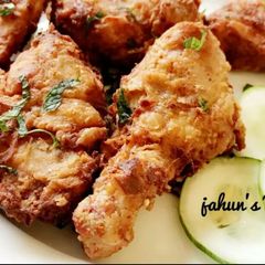 A picture of KFC Chicken.