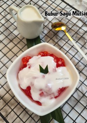 Foto resep Bubur Sagu Mutiara
