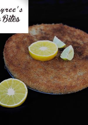A picture of Konafah (Knafeh, kanafeh).