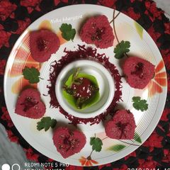 A picture of Oats semolina dhokla.