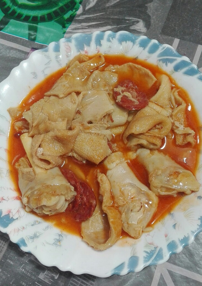 Una foto de Callos y manitas de cordero