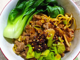 Mie Ayam Vegan (dengan Proteina), Simpel dan Praktis!