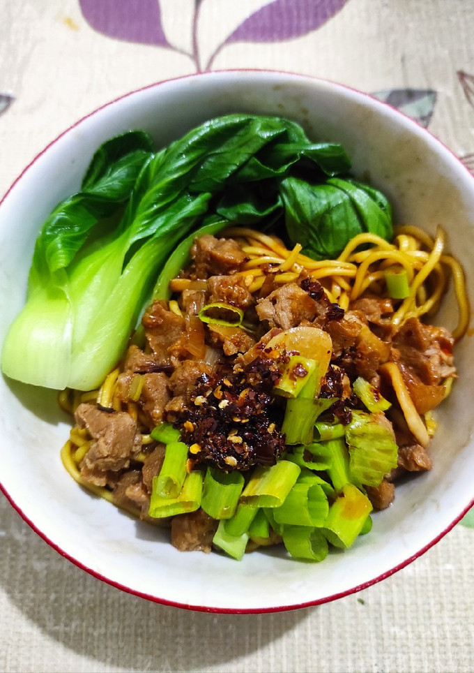 Foto resep Mie Ayam Vegan (dengan Proteina), Simpel dan Praktis!