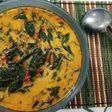 Gulai pedas daun singkong